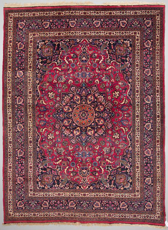 A CARPET FROM MASHAD, AROUND 417 x 307 cm.