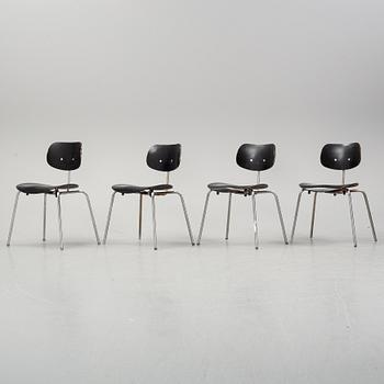 Egon Eiermann, six 'SE 68' chairs, Wilde & Spieth.