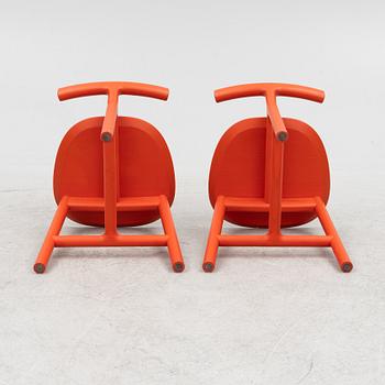 Sam Hecht & Kim Collin, pallar, ett par, modell "MC7 Radice", Matiazzi, Italien.