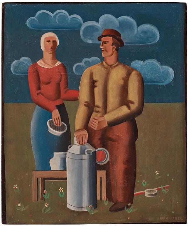 Erik Olson, "Franskt bondfolk".