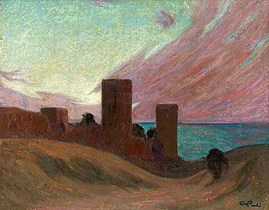 Hanna Hirsch-Pauli, Visby City Wall.