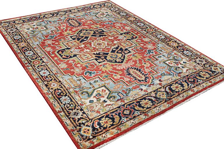 A Mamluk design carpet, c. 313 x 273 cm.