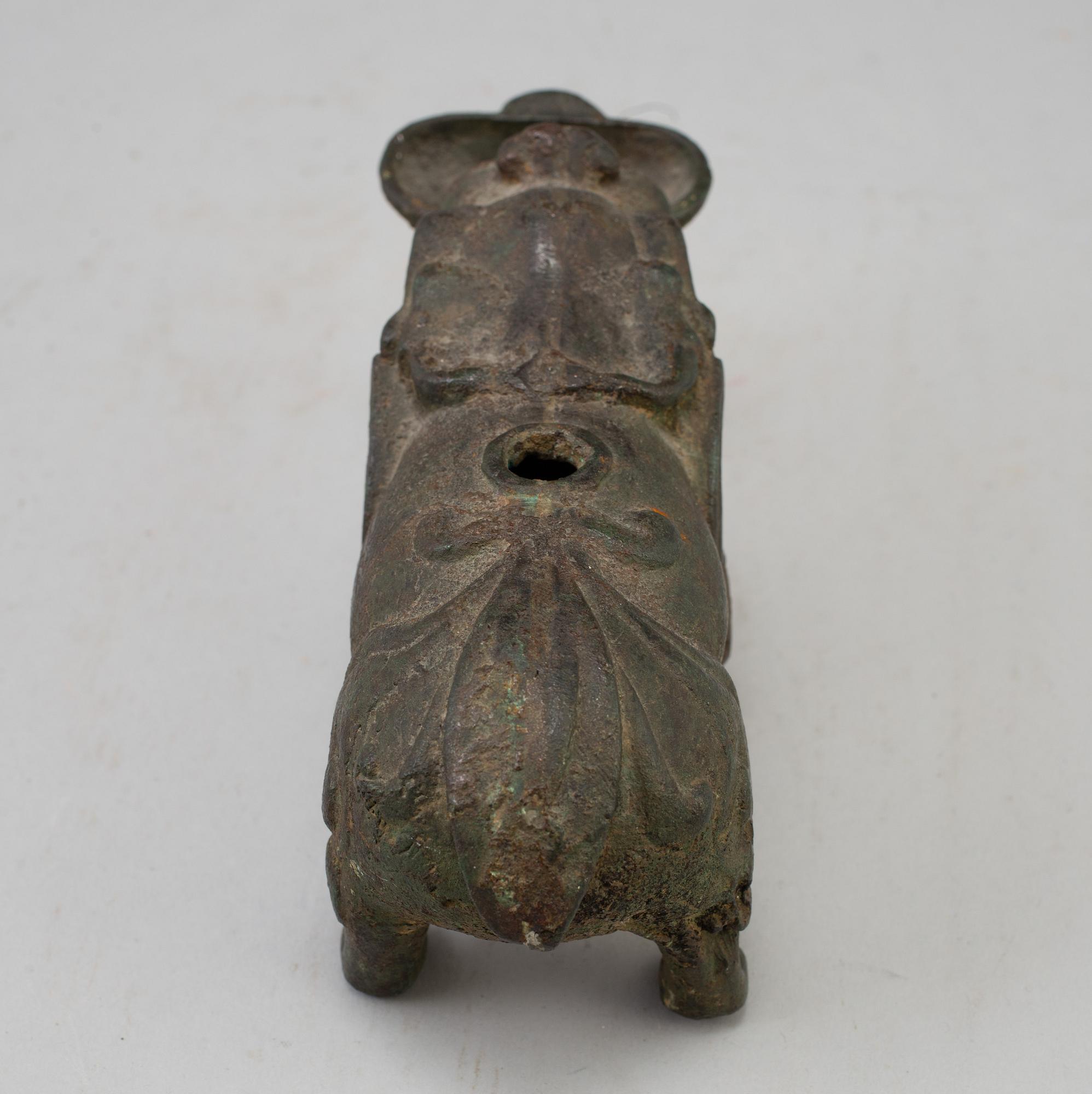 A archaistic bronze vessel, south east asia, 20th Century.