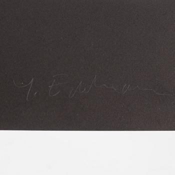 YRJÖ EDELMANN, litograph in colours, signed and numbered 76/150.