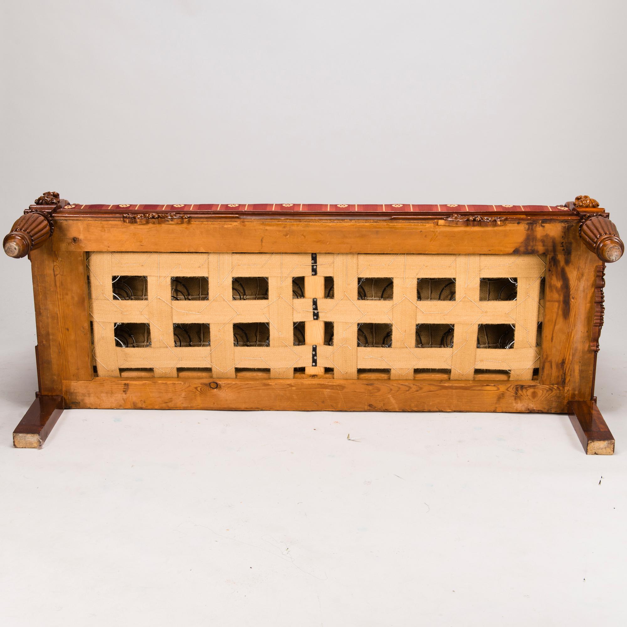 A biedermeier sofa, 19th Century.