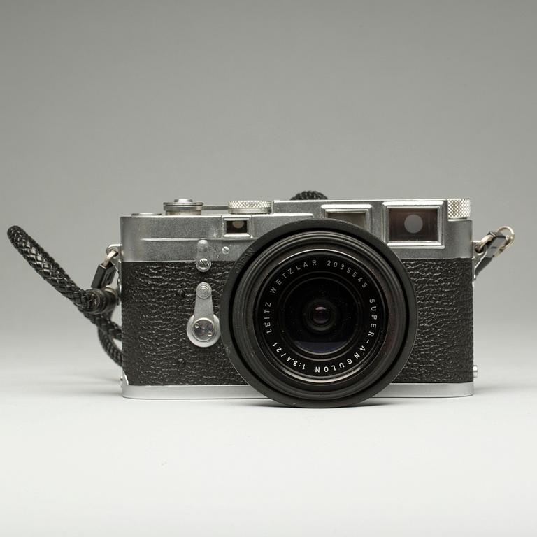 KAMERA, Leica M3, No 702498. Wetzlar, Tyskland, 1954.