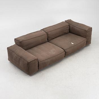 Piero Lissoni, a 'NeoWall' two-part modular sofa, Living Divani.