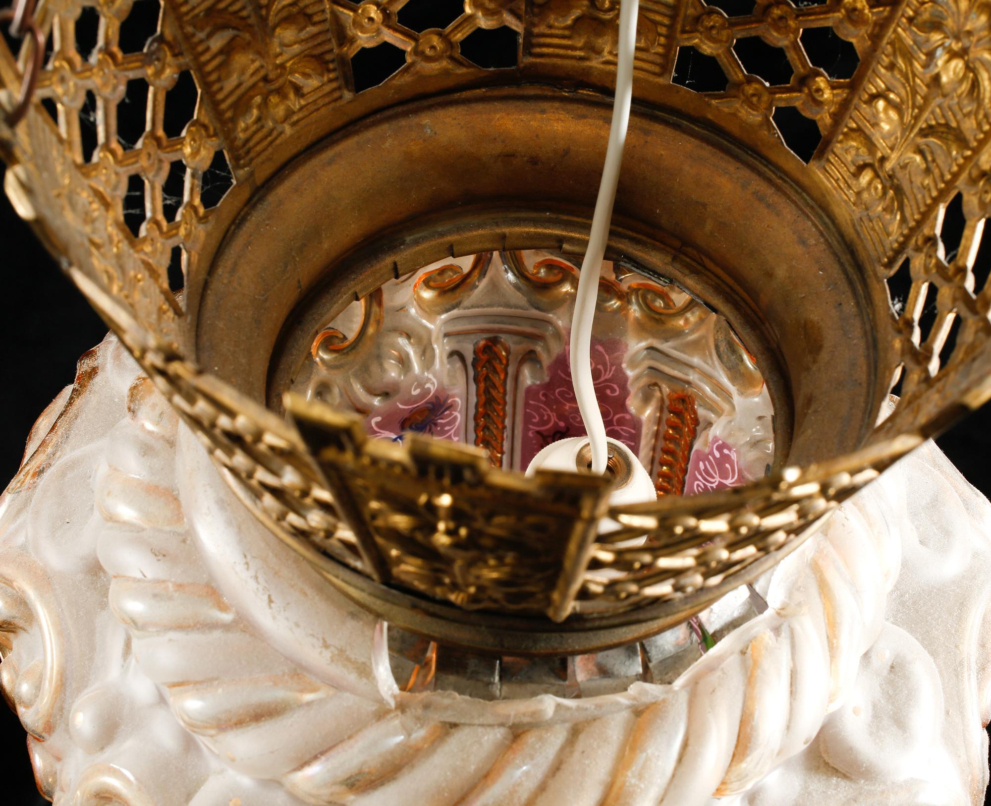 MÅNSKENSAMPEL, omkring sekelskiftet 1900, höjd ca 62 cm.