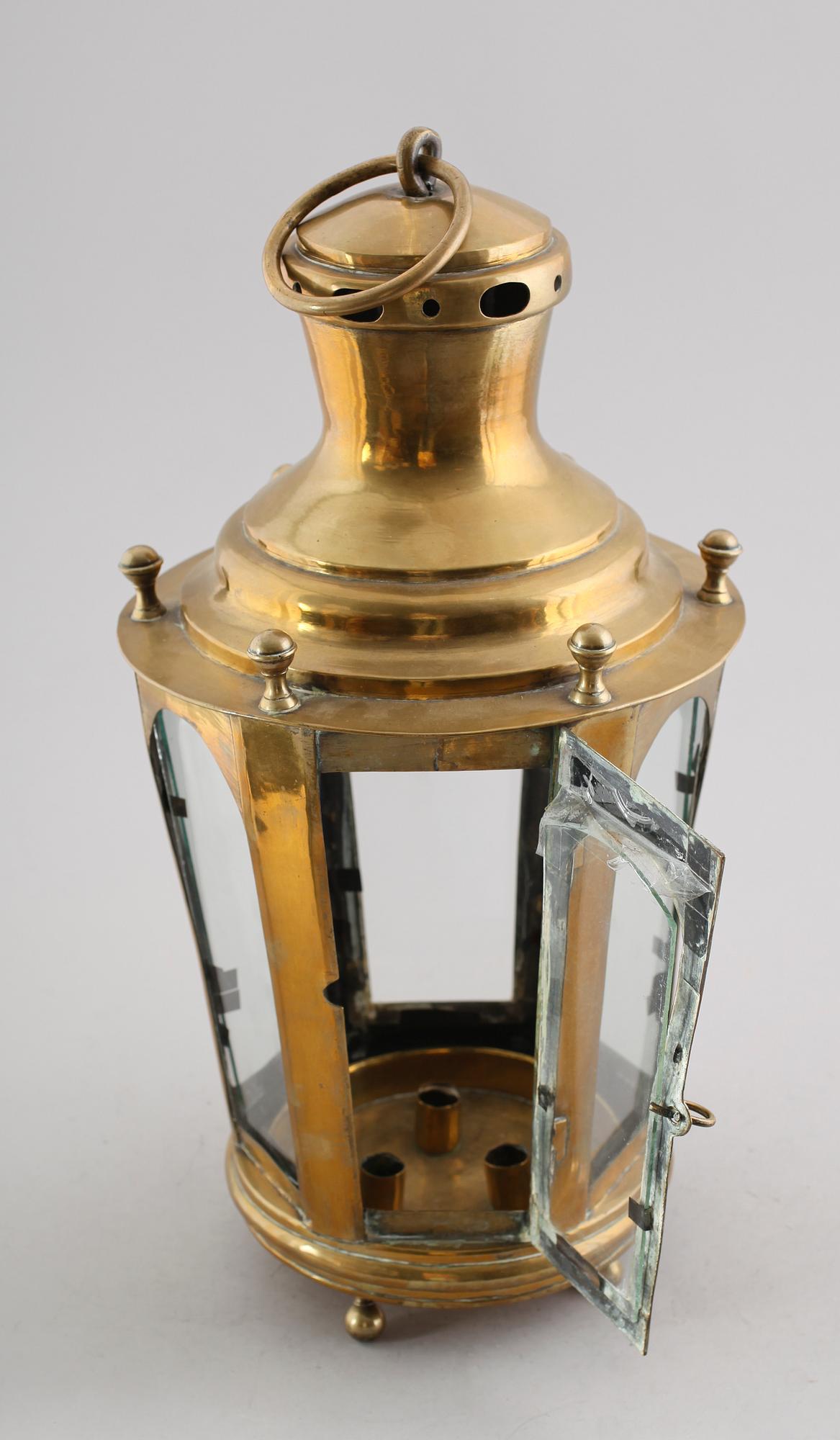 LYKTA, mässing, 1800-tal.