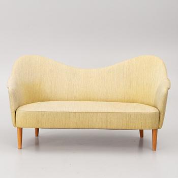 Carl Malmsten, a sofa and an armchair, 'Samspel'.