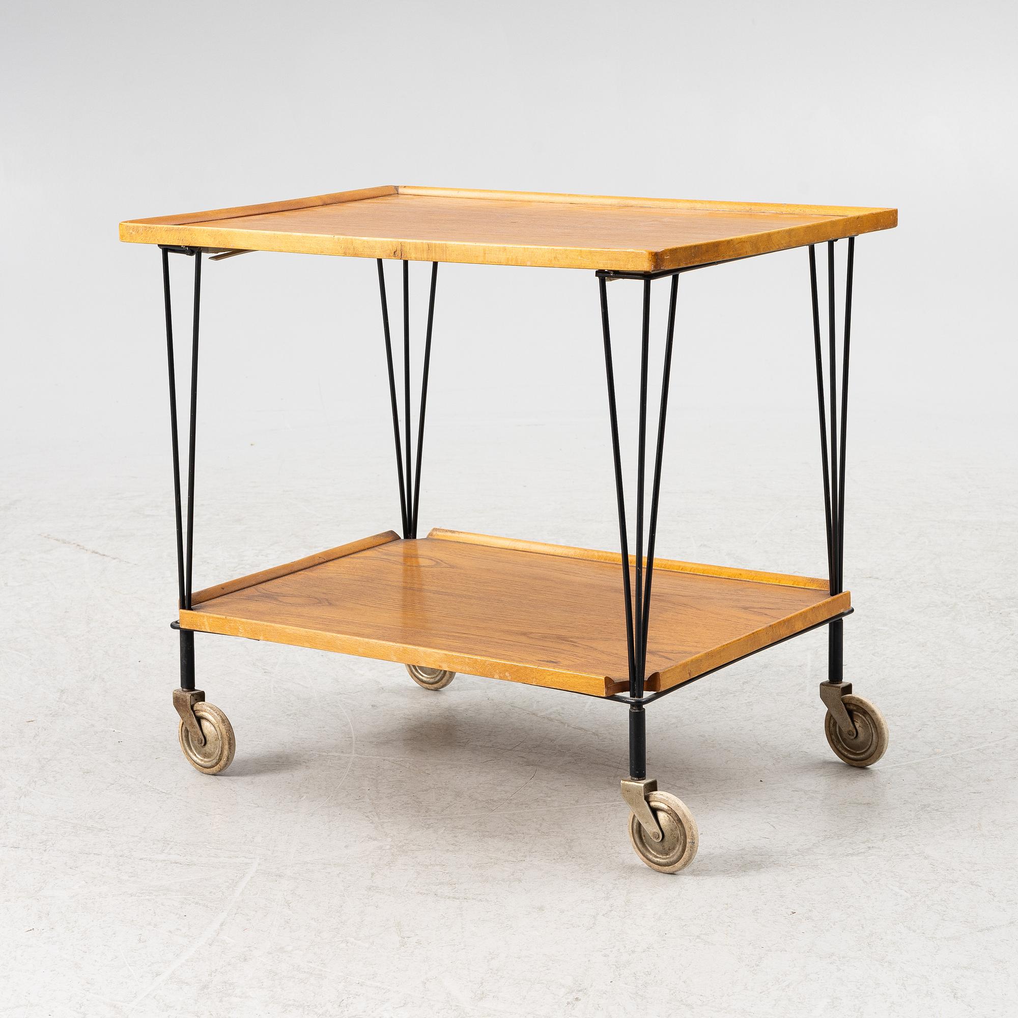 Serveringsvagn, 1950-tal.