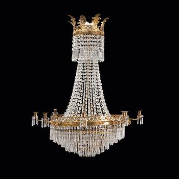 A 19th Century chandelier.