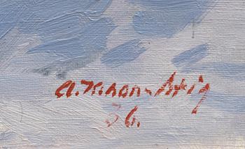 Ante (Anders) Karlsson-Stig, Winter landscape.