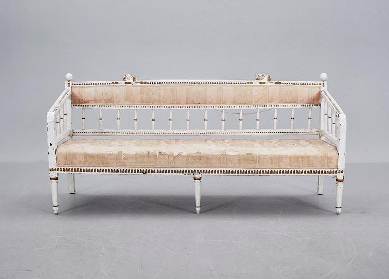 SOFFA, sengustaviansk, Lindome, 1800-talets början.