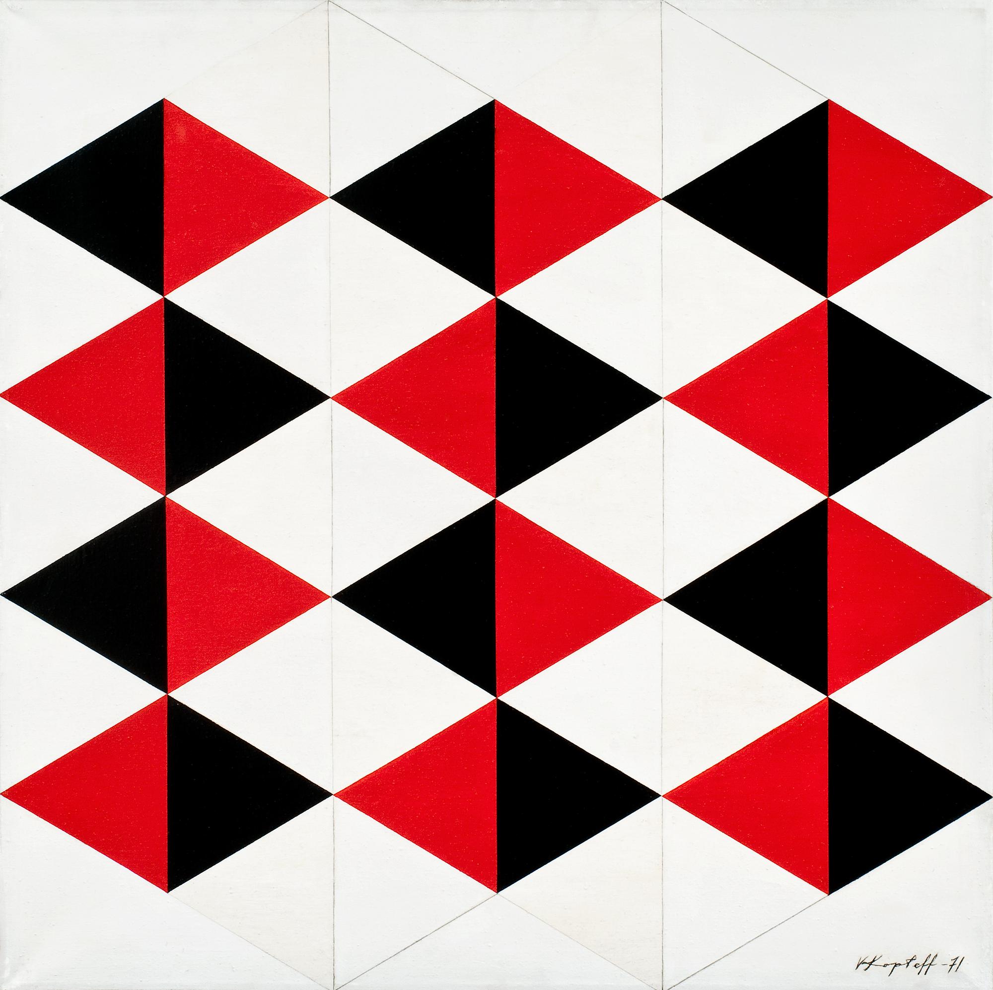 Vladimir Kopteff, "TRIANGLES".