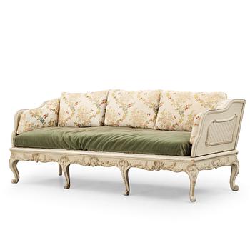 39. A Swedish Rococo 18th Century sofa.