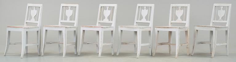 STOLAR, 6 st, allmoge, 1800-talets första hälft.