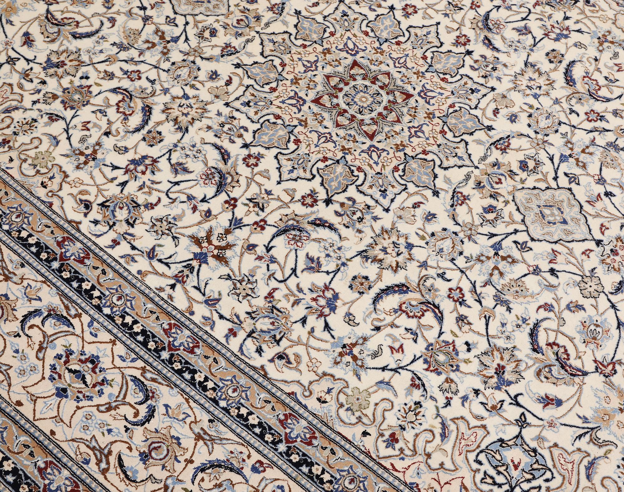 Matta, Nain, part silk, 285 x 197 cm.