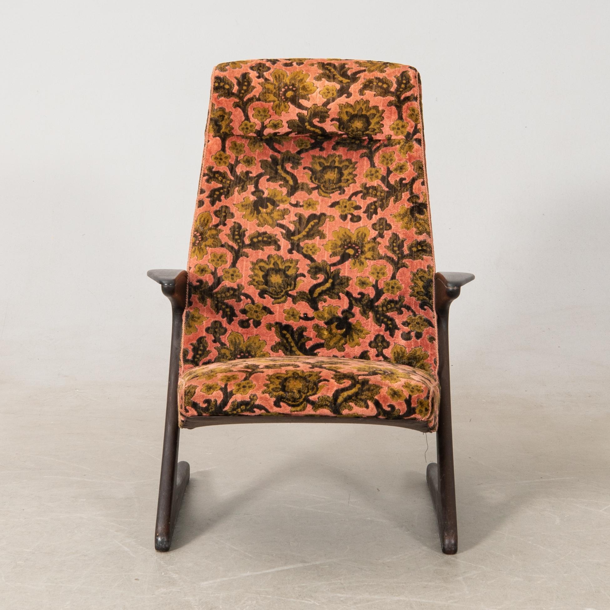 Bengt Ruda, "Z-chair" for Nordiska Kompaniet (NK) Triva series, 1950s.
