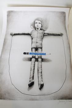 PARTI GRAFIK, 3 delar. Lennart Aschenbrenner, Karlmark och Janeric Johansson.