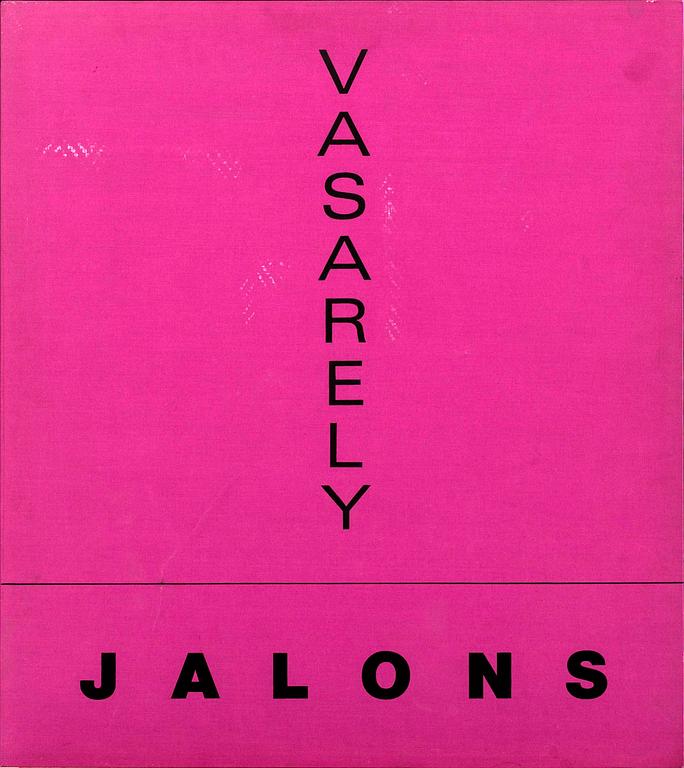 VICTOR VASARELY, "JALONS" 6 st  serigrafier,  samt Optometri plexiglas ,  numrerad upplaga EA 4/30 samt signerad.