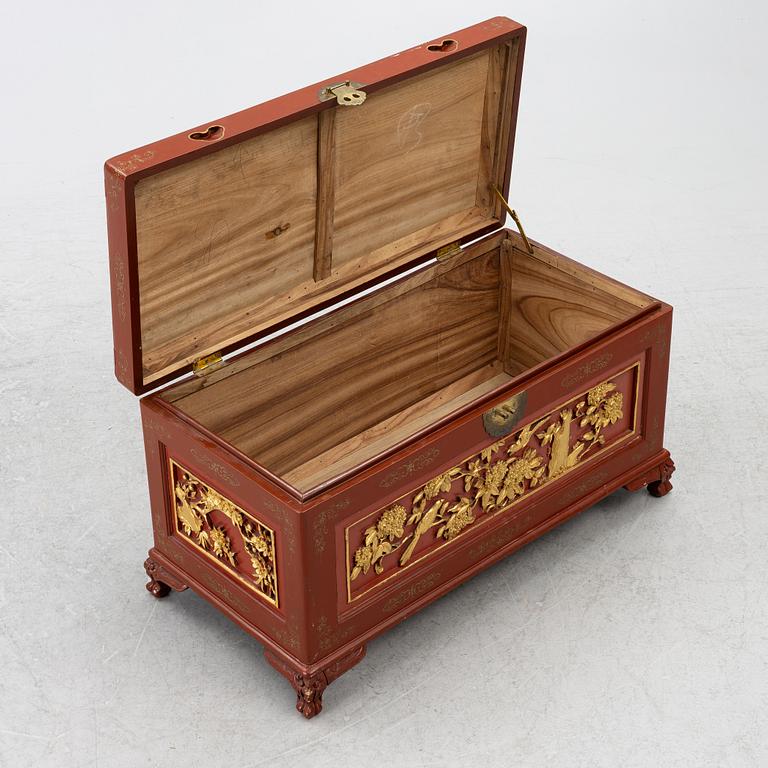 Kamferkista, Kina, 1900-tal.