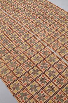 Märta Måås-Fjetterström, MÄRTA MÅÅS-FJETTERSTRÖM, DRAPES, 1 pair, "Element", flat weave, ca 226,5 x 71 cm each.