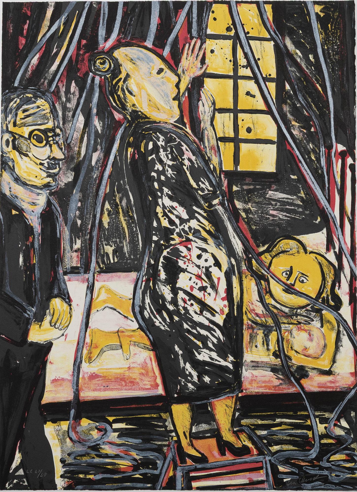 Lena Cronqvist, Untitled, from the portfolio: "August Strindberg, Ett Drömspel".