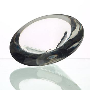 Tapio Wirkkala, a glass bowl, Iittala, Finland.