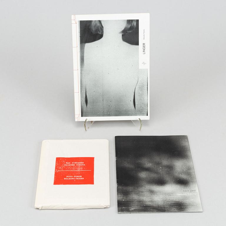 Daisuke Yokota, 3 st fotoböcker limiterad upplaga.