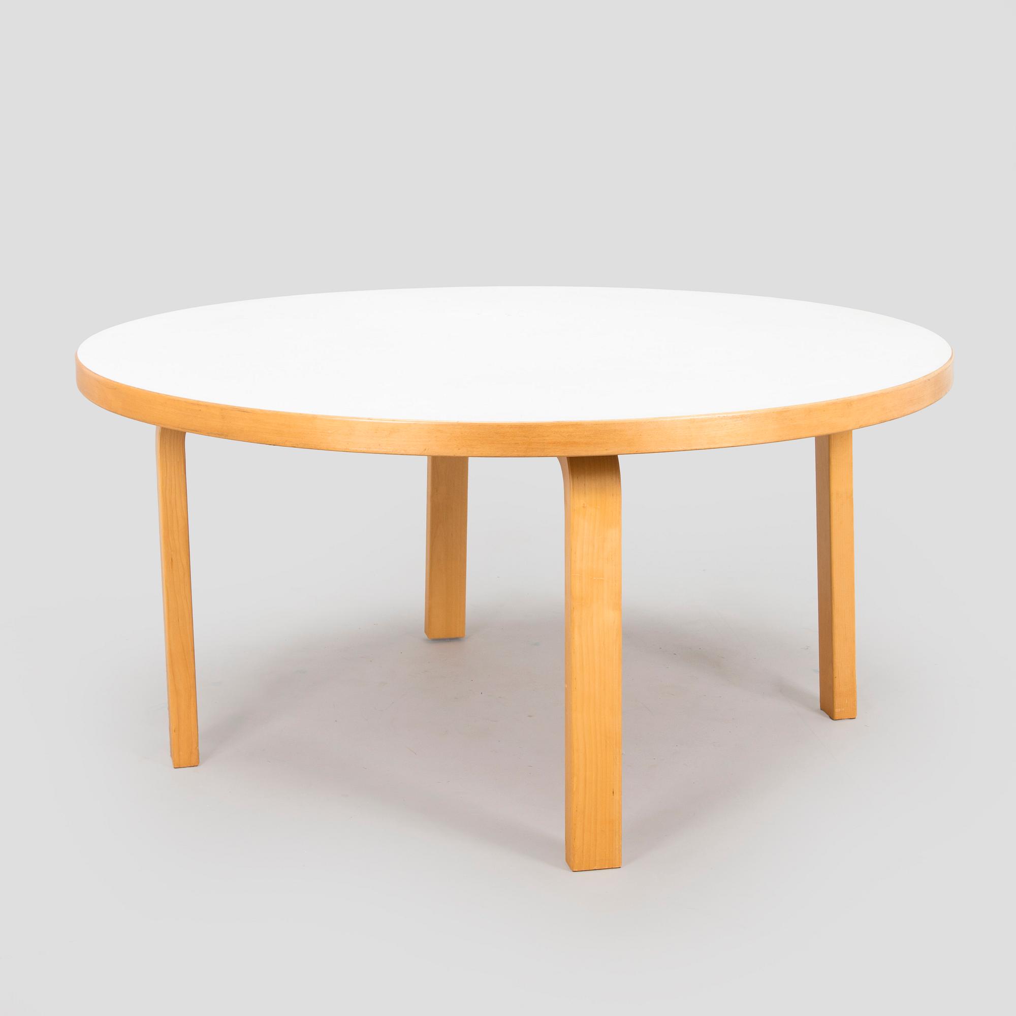 Alvar Aalto, sohvapöytä, malli 91, O.Y Huonekalu- ja Rakennustyötehdas A.B. 1957.