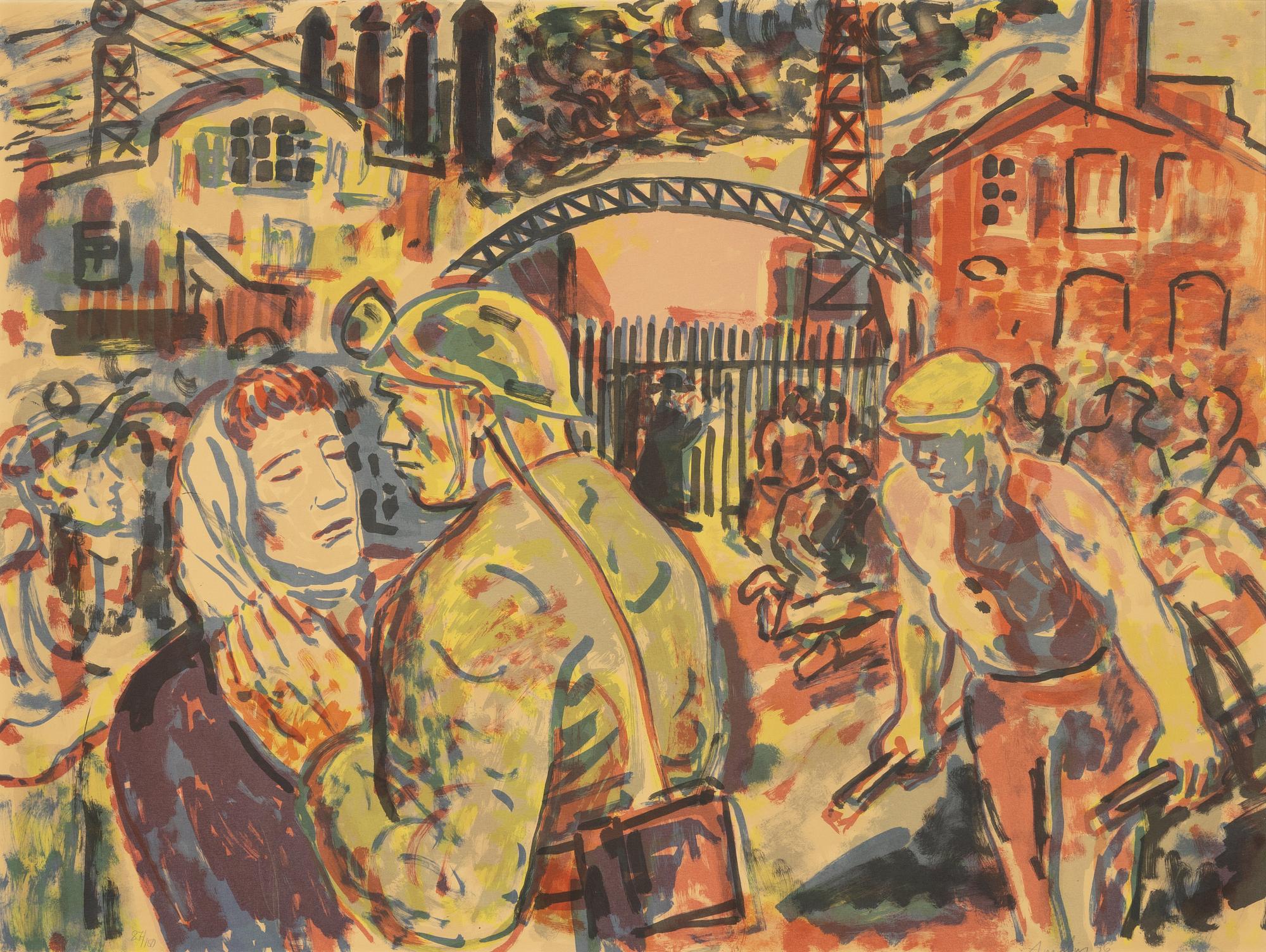 Albin Amelin, "Gruvkatastrofen".