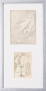 Axel Törneman, Figurative compositions, 2 pcs.