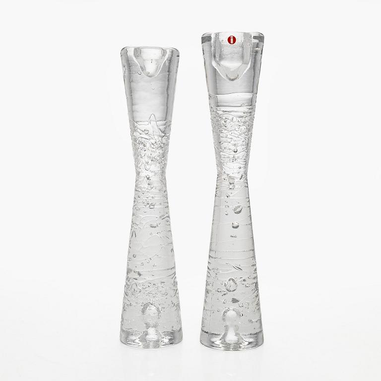 Timo Sarpaneva, ljusstakar, 2 st "Arkipelago", Iittala.