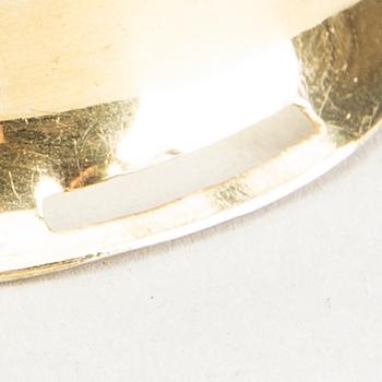 A Swedish 20th century gilded silver crown mark of K&E Karlsson Göteborg 1941, weight ca 43 gr.