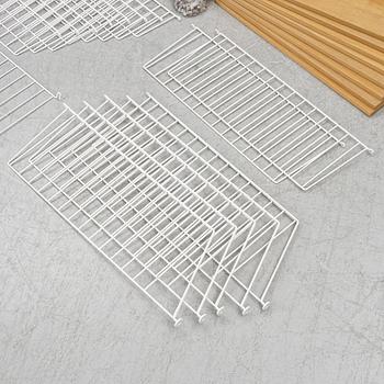 Nils Strinning, a shelving system, "String", Sweden.