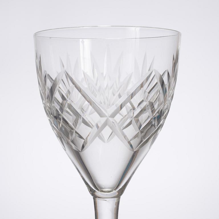 A 51-piece 'Helga' glass service, Kosta.