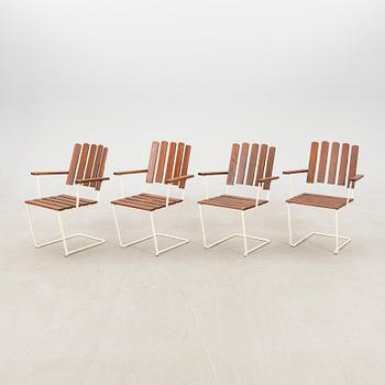 Arthur Lindqvist, garden chairs 4 pcs. "Chair A2", Grythyttan.