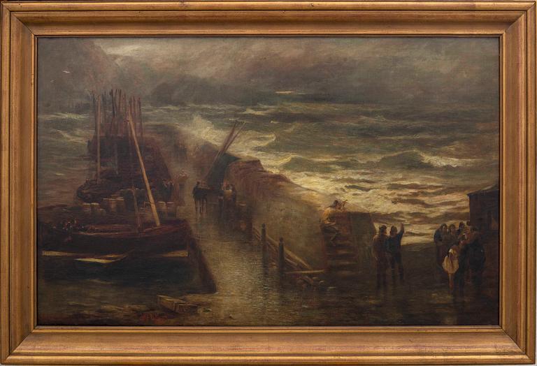 WILLIAM FLEMING VALLANCE, olja på duk, signerad RSA.