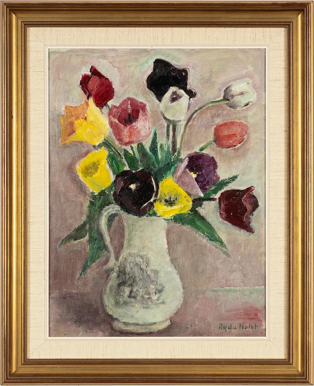 Agda Holst, Still Life with Tulips.