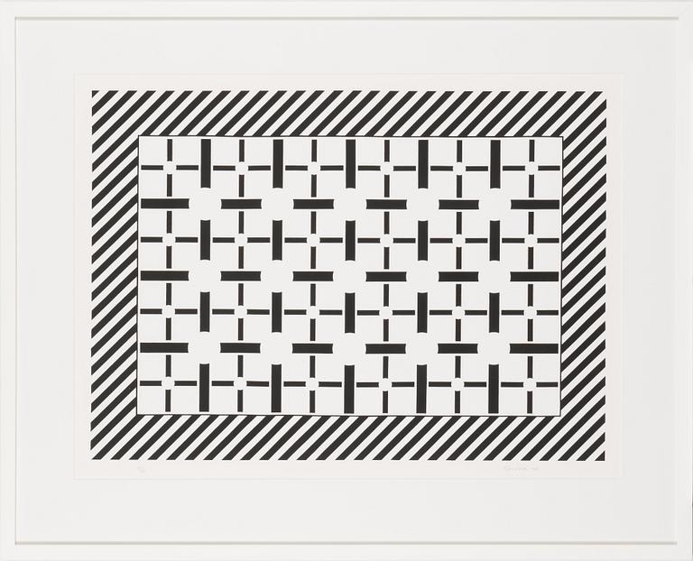 Juhana Blomstedt, silkscreen, signerad och daterad -05, numrerad 15/75.