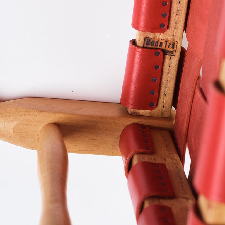 Erik Höglund, two stools, Boda Trä, Sweden 1960-70s.