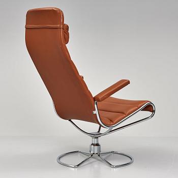 Bruno Mathsson, a "MI 459 Minister", easy chair, Bruno Mathsson International, Sweden post 1986.