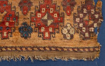 A 19th century Cappadocia fragment, c. 100 x 120 cm.