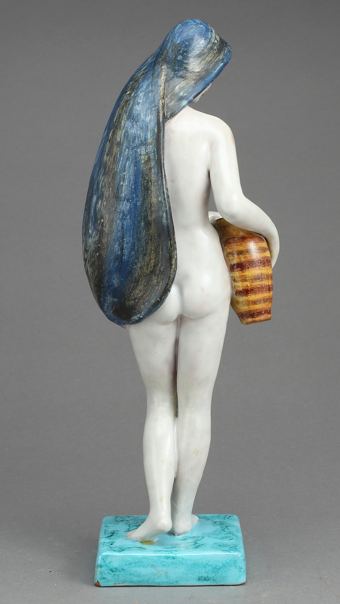 FIGURIN, keramik, Goldscheider, Österrike, 1950-tal.