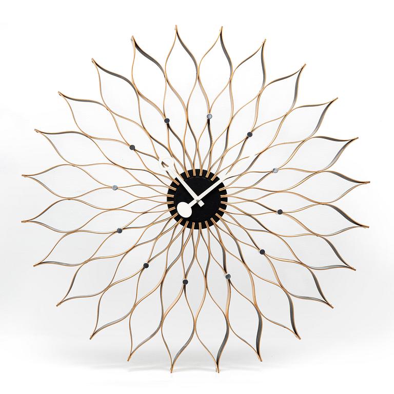 George Nelson, väggur, "Sunflower clock", Vitra.
