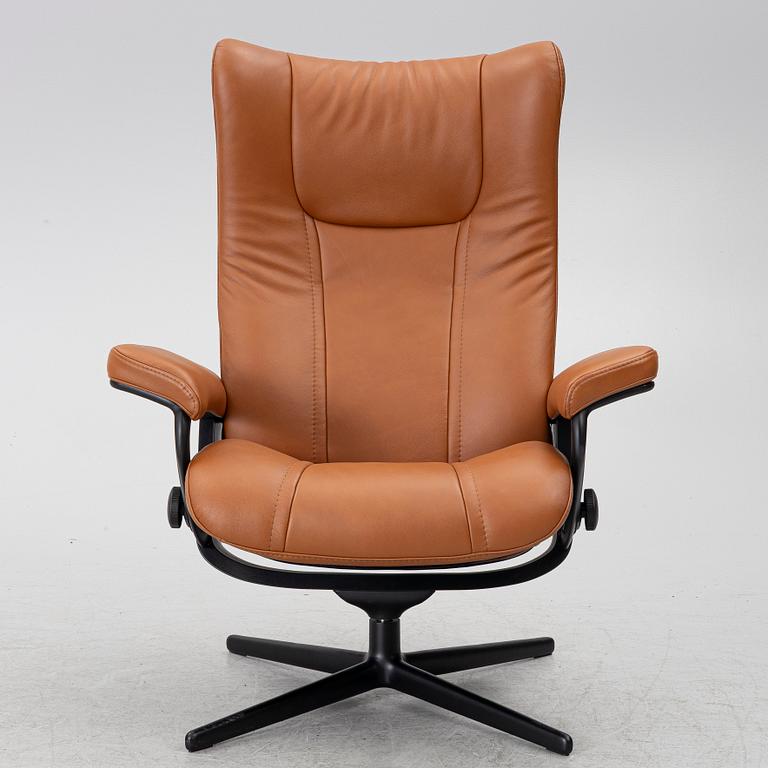 Fåtölj, "Wing", Stressless.