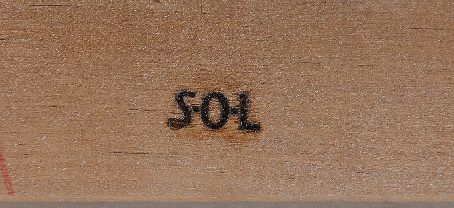 KARMSTOL, sk Gripsholmsstol, Solgården, 1900-talets andra hälft.