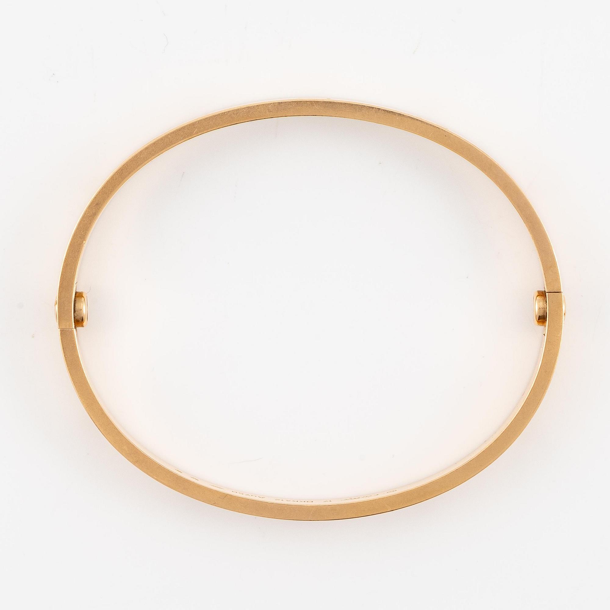 A Cartier bracelet "Love" 18K rose gold.