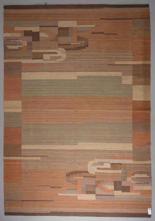 MATTA, "Dröm" design Greta Skogster, vävd av Kiikan Kutomo, Finland 1930-tal. 305x211 cm.